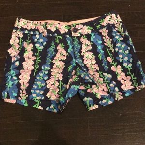 Lilly Pulitzer pattern shorts